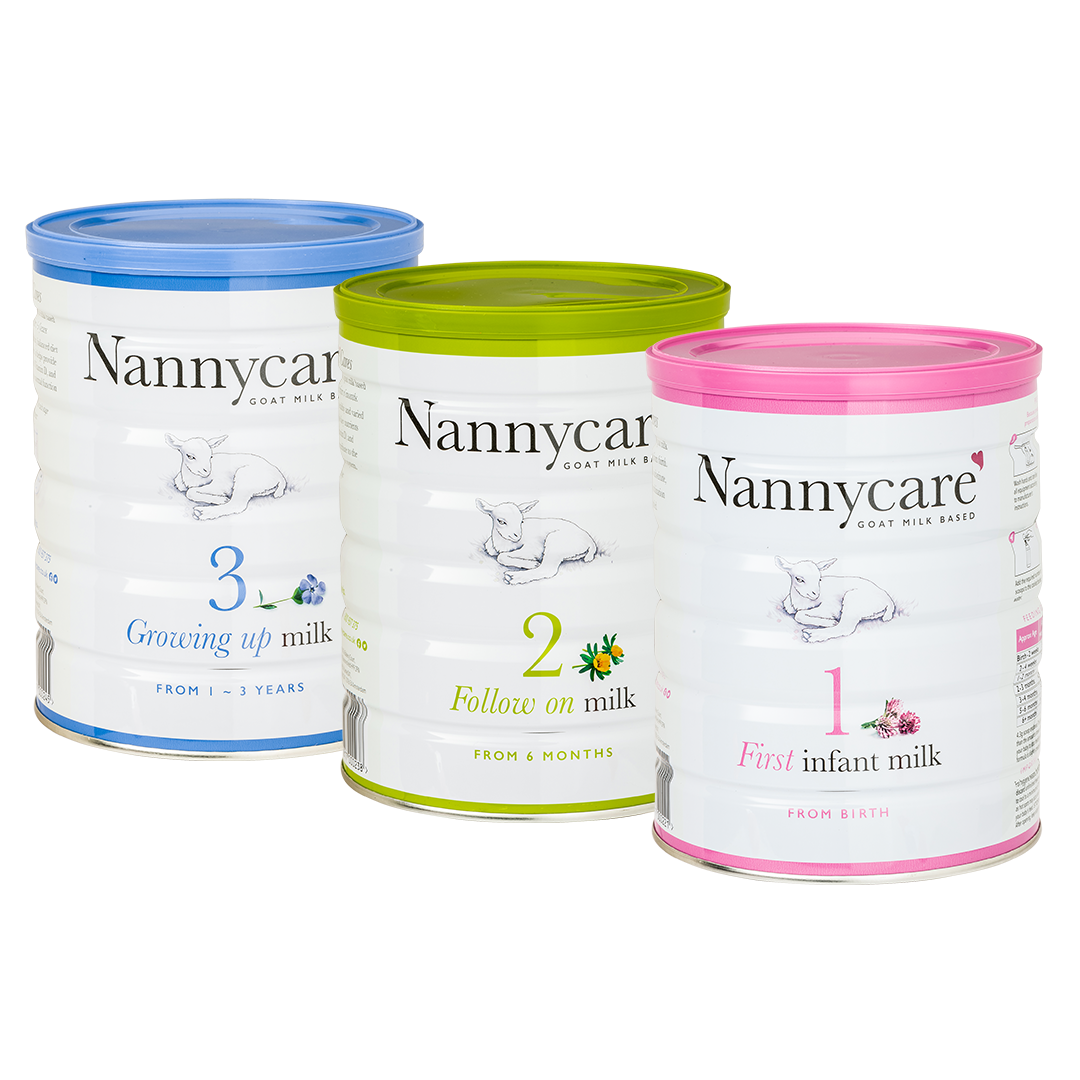 Nanny goat deals milk