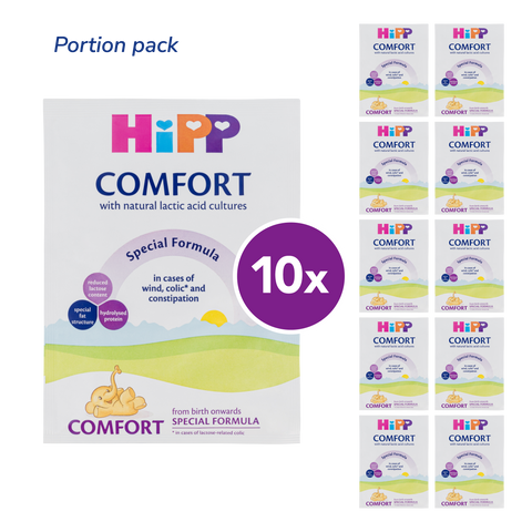 HiPP Comfort Cow Milk Formula portion bag