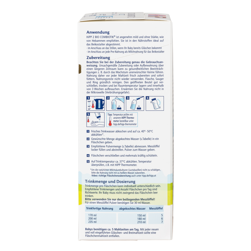 Hipp stage best sale 2 no starch