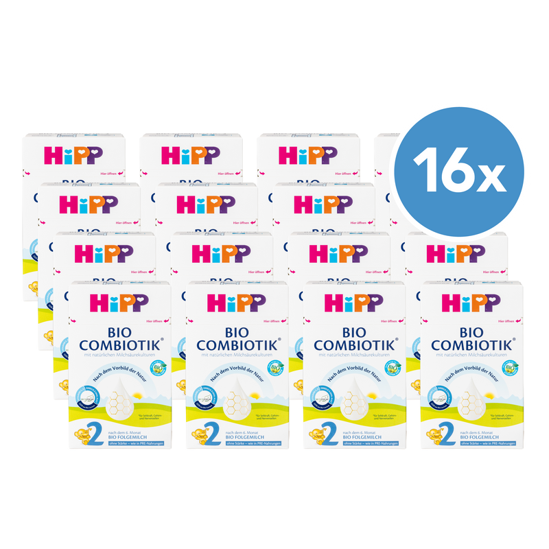 HiPP German Bio Combiotic Stage 2 (No Starch) Cow Milk Formula