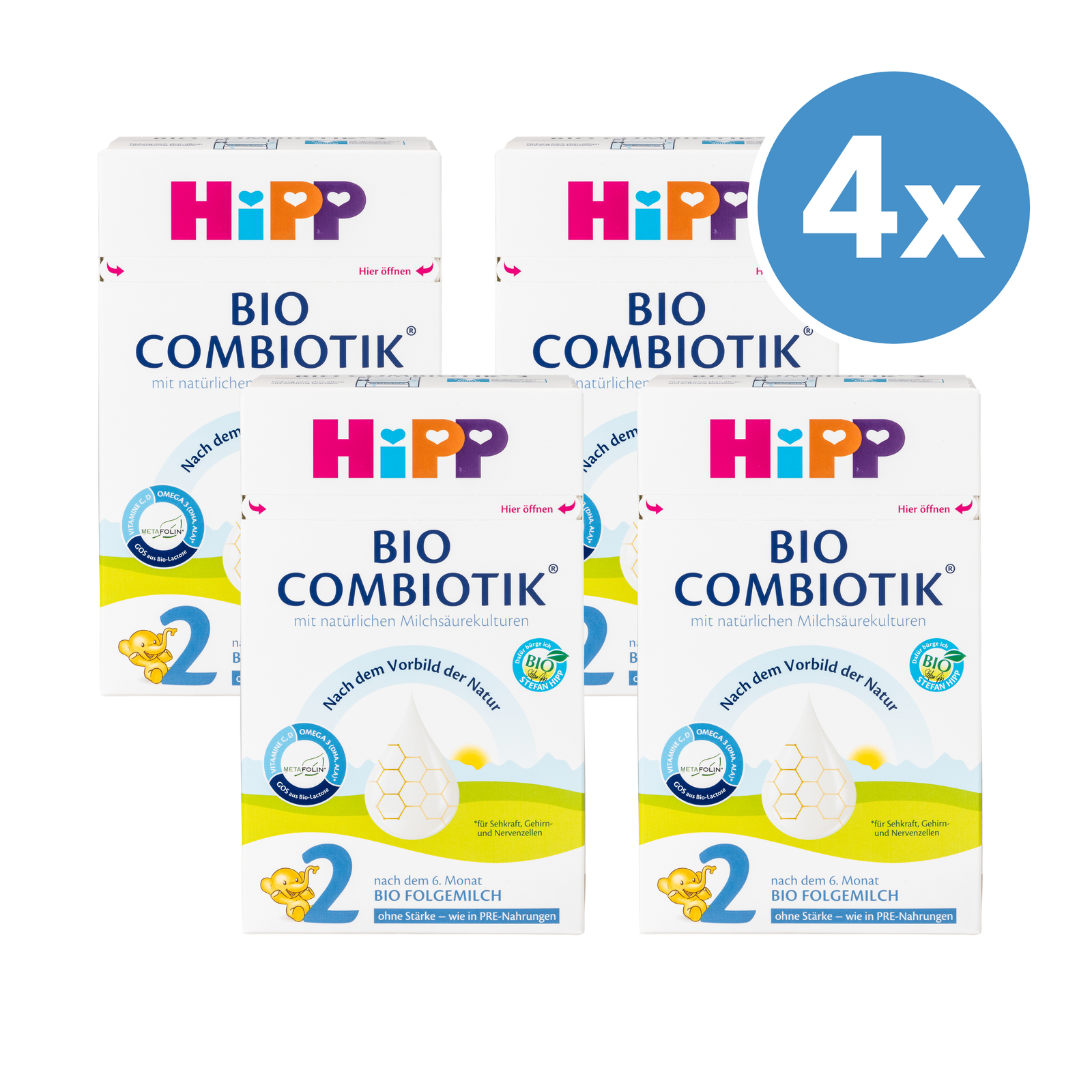 HiPP German Stage 2 (No Starch) | Bundle up & Save 30% on Organic HiPP German Stage 2 (No Starch) | Bundle up & Save 30% on Organic