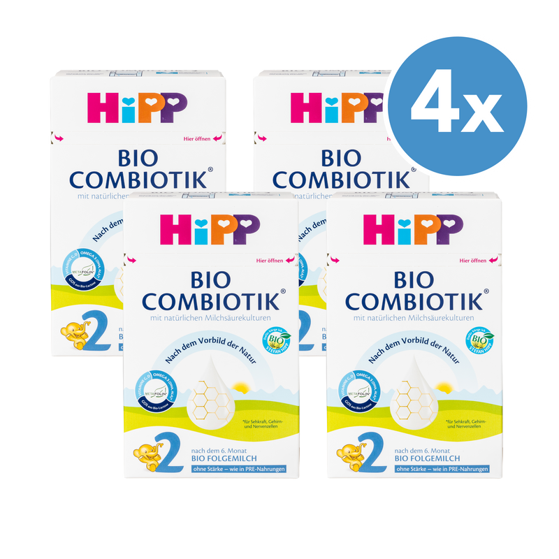 HiPP German Bio Combiotic Stage 2 (No Starch) Cow Milk Formula