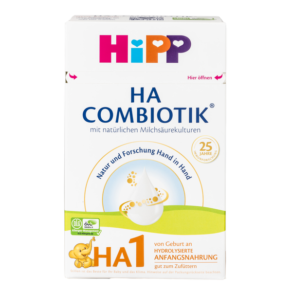 HiPP German Hypoallergenic Stage 1 Cow Milk Formula (600 gr. / 21 oz.)