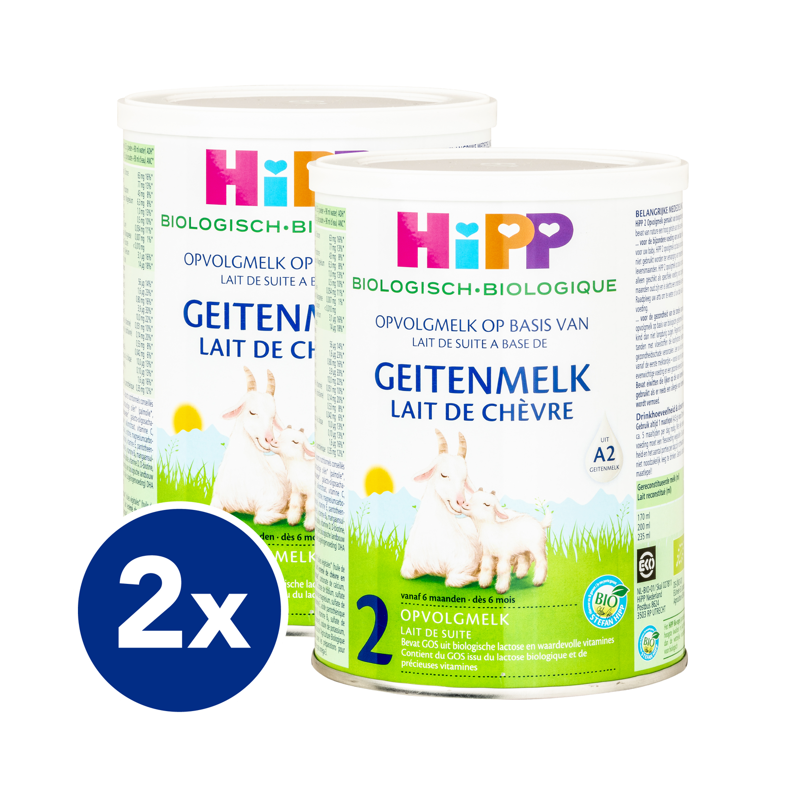 HiPP Dutch Goat Stage 2 | Bundle up & Save 30% on Holle Formula