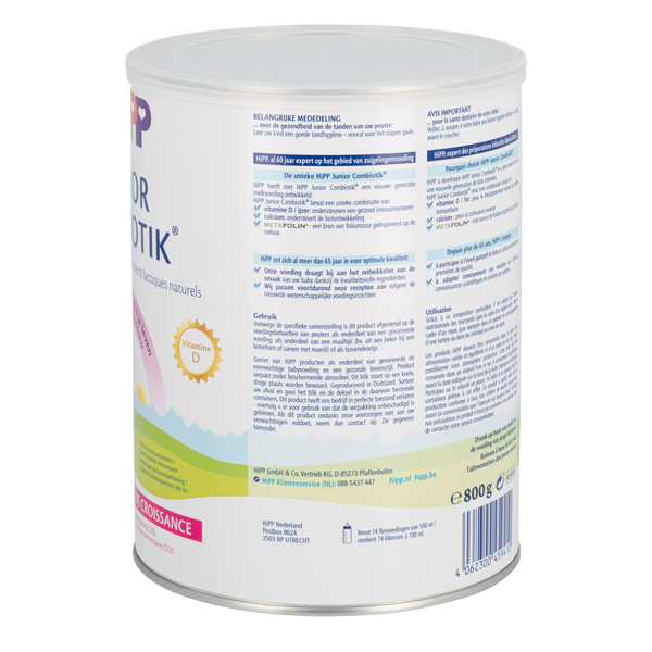 HiPP Dutch Bio Combiotik Junior Cow Milk Formula