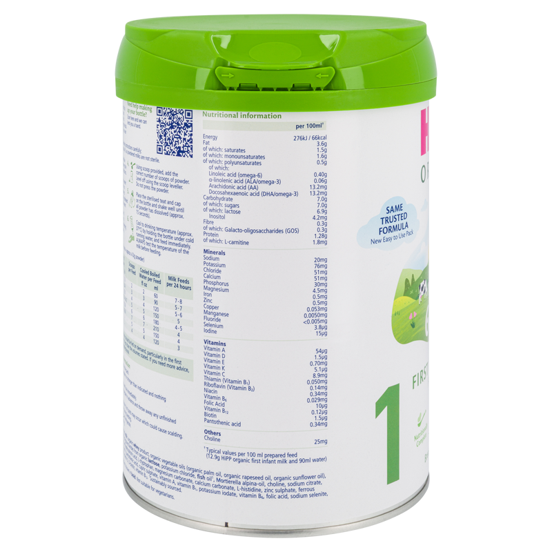 HiPP UK Bio Combiotik Stage 1 Cow Milk Baby Formula