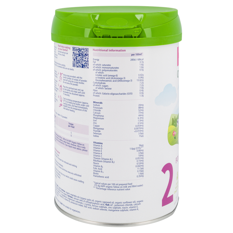 HiPP UK Bio Combiotik Stage 2 Cow Milk Baby Formula