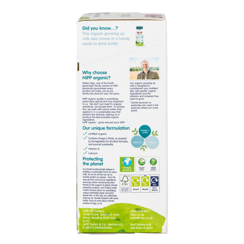 HiPP UK Bio Combiotik Stage 3 Cow Milk Baby Formula