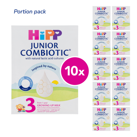 HiPP UK Bio Combiotik Stage 3 Cow Milk Formula portion bag