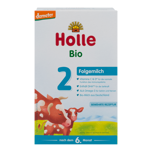 Holle German Stage 2 Cow Milk Formula (600 gr. / 21 oz.)