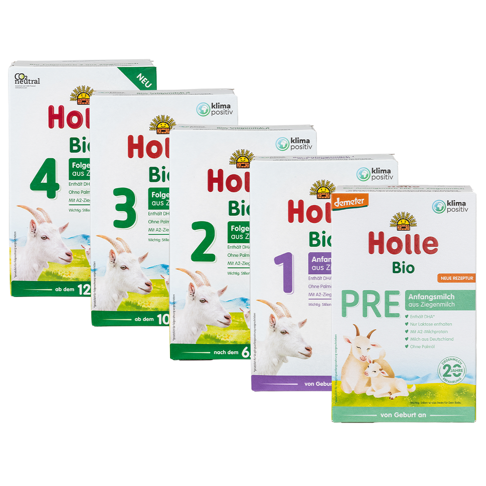 Holle German Goat Milk Formula | Bundle up & Save 30% on Holle
