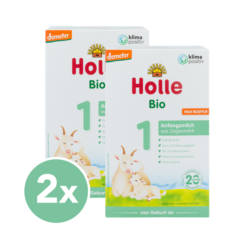 Holle German Goat Stage 1 Bundle up Save 30 on Holle Formula Zen Organic Formula