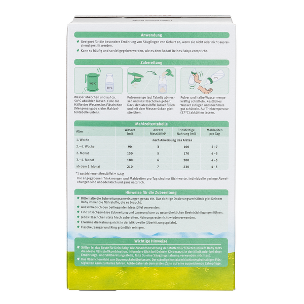 Holle German Stage Pre Goat Milk Formula