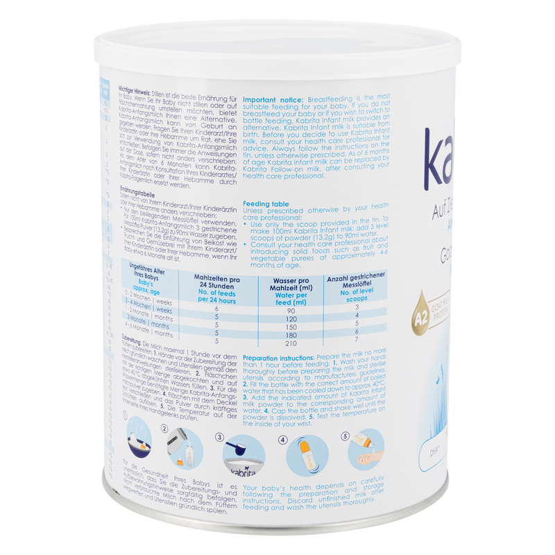 Kabrita Stage 1 Goat Milk Formula (800 gr. / 28 oz.)