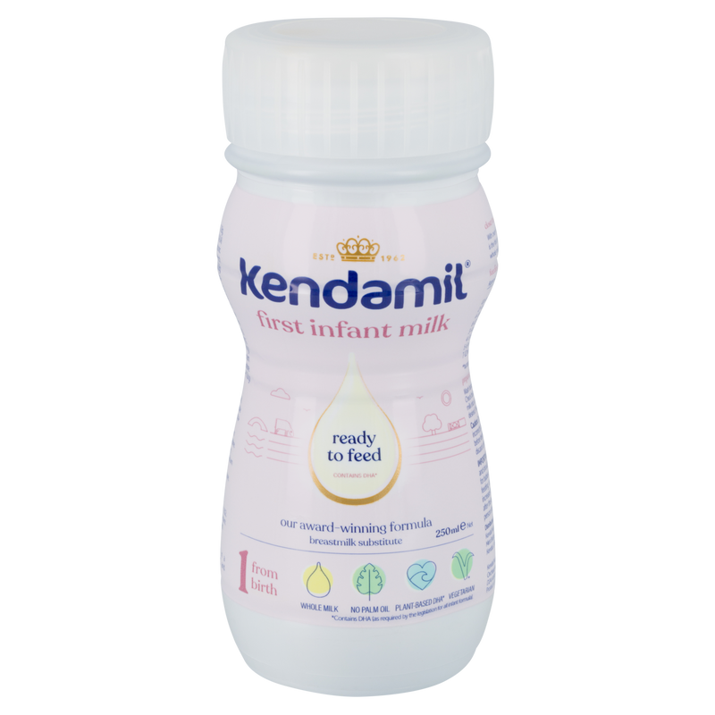 Kendamil Classic Ready to Feed Cow Milk First Formula (18 x 250ml)