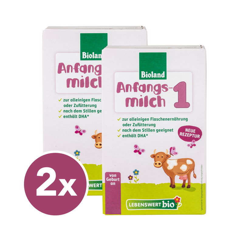 Lebenswert Bioland Stage 1 Cow Milk Formula