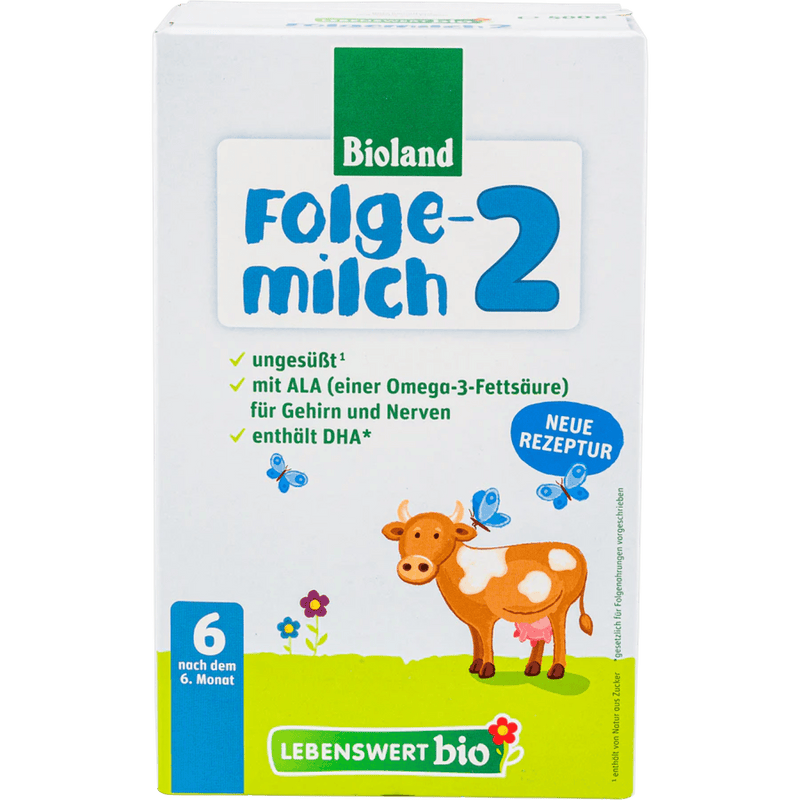 Lebenswert Bioland Cow Milk Formula